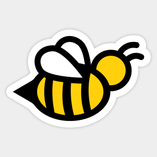 Cute and Simple Honey Bee Sticker